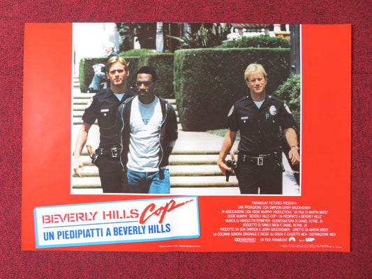 BEVERLY HILLS COP - E ITALIAN FOTOBUSTA POSTER EDDIE MURPHY JUDGE REINHOLD 1985