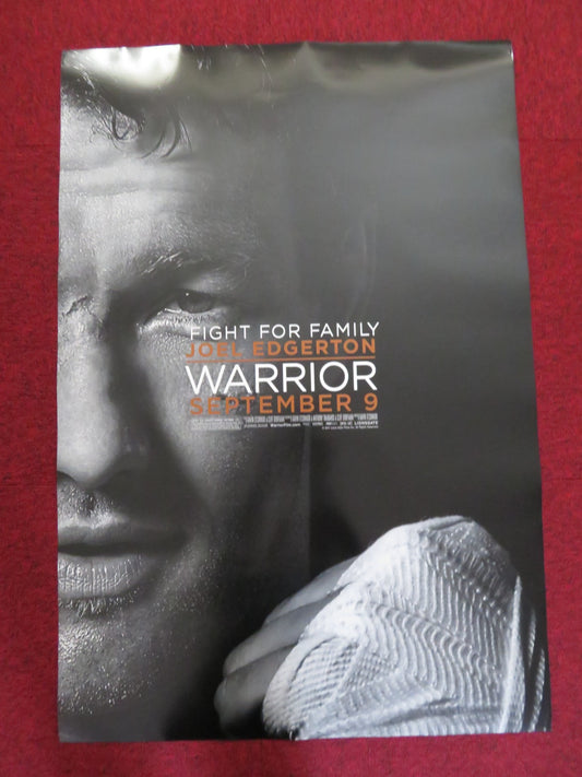 WARRIOR- b US ONE SHEET ROLLED POSTER TOM HARDY JOEL EDGERTON 2011