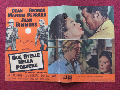 ROUGH NIGHT IN JERICHO - F ITALIAN FOTOBUSTA POSTER GEORGE PEPPARD D MARTIN 1967