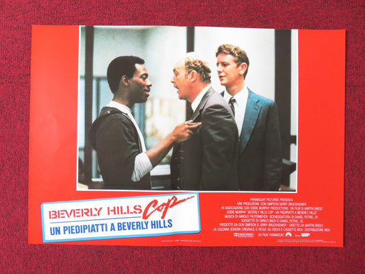 BEVERLY HILLS COP - G ITALIAN FOTOBUSTA POSTER EDDIE MURPHY JUDGE REINHOLD 1985