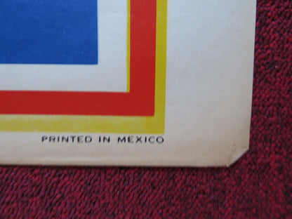 YO SOY EL GALLO FOLDED MEXICAN POSTER TINO ACOSTA JOSE ANTONIO ARCOCHA 1981