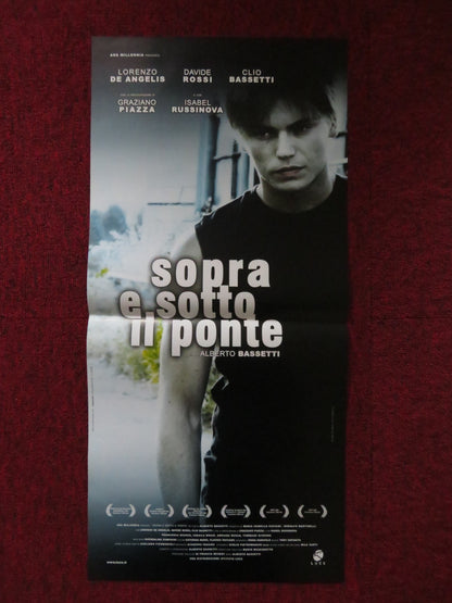 SOPRA E SOTTO IL PONTE ITALIAN LOCANDINA POSTER LORENZO DE ANGELIS 2005