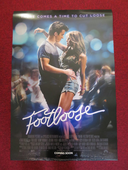 FOOTLOOSE US ONE SHEET ROLLED POSTER KENNY WORMALD JULIANNE HOUGH 2011