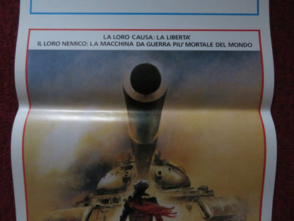 THE BEAST OF WAR ITALIAN LOCANDINA POSTER GEORGE DZUNDZA JASON PATRICK 1988