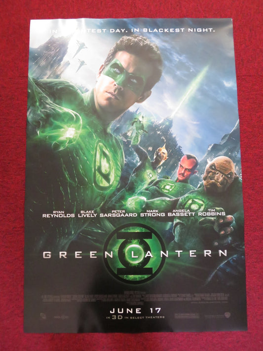 GREEN LANTERN US ONE SHEET ROLLED POSTER RYAN REYNOLDS BLAKE LIVELY 2011