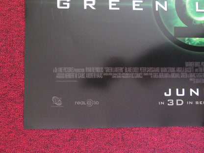 GREEN LANTERN US ONE SHEET ROLLED POSTER RYAN REYNOLDS BLAKE LIVELY 2011