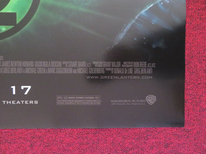 GREEN LANTERN US ONE SHEET ROLLED POSTER RYAN REYNOLDS BLAKE LIVELY 2011