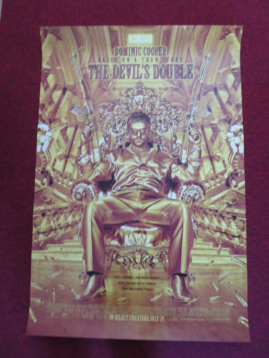 THE DEVIL'S DOUBLE  US ONE SHEET ROLLED POSTER DOMINIC COOPER L. SAGNIER 2011