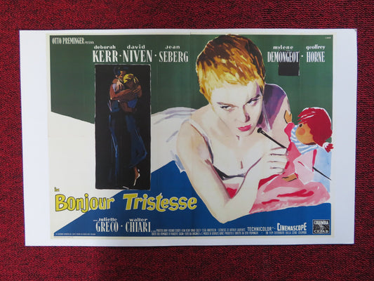 BONJOUR TRISTESSE REPRODUCTION PHOTO DEBORAH KERR DAVID NIVEN 1958