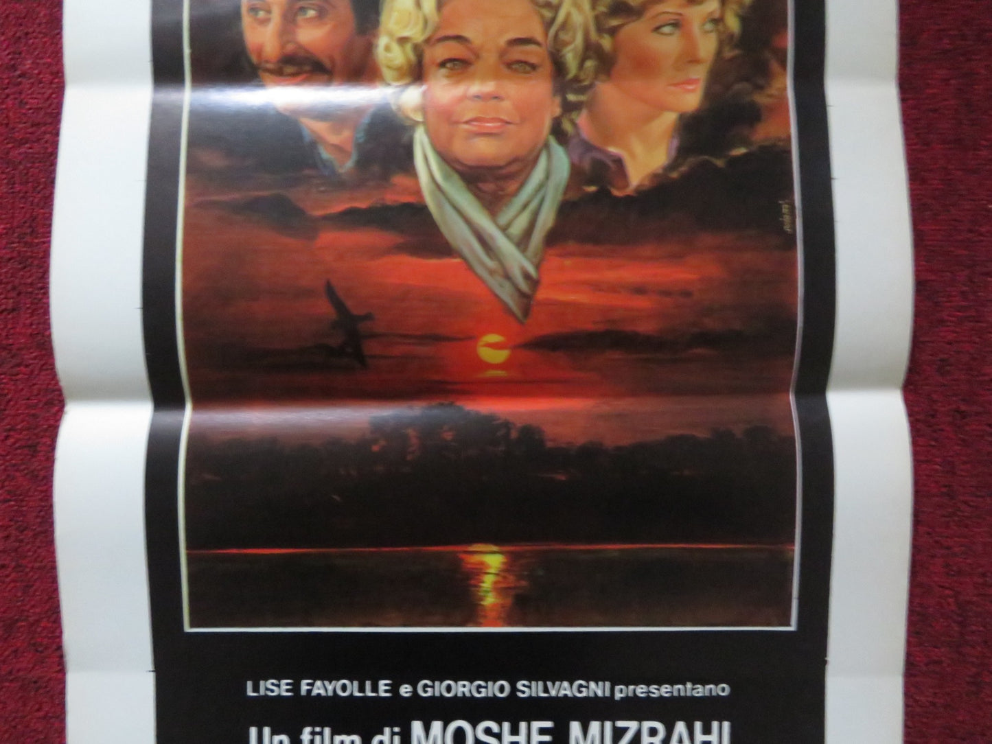 MIA CASA SCONOSCIUTA ITALIAN LOCANDINA POSTER SIMONE SIGNORET J. ROCHEFORT 1980