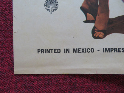 SI QUIERO FOLDED MEXICAN POSTER RODOLFO DE ANDA JULISSA 1967