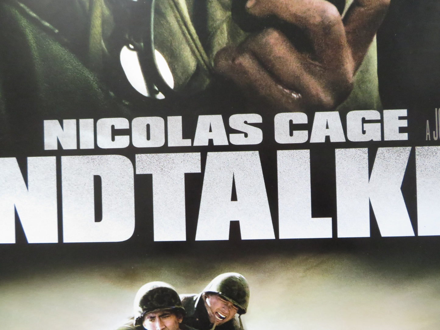 WINDTALKERS UK QUAD (30"x 40") ROLLED POSTER NICOLAS CAGE ADAM BEACH 2002