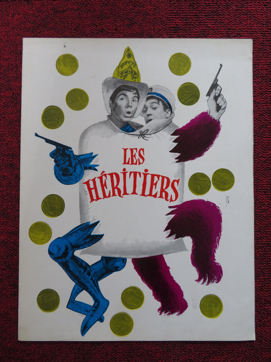 THE HEIRS FRENCH BROCHURE ROGER PIERRE JEAN-MARC THIBAULT 1960