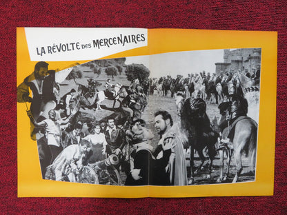 REVOLT OF THE MERCENARIES FRENCH BROCHURE VIRGINIA MAYO CONRAD SON MARTIN 1961