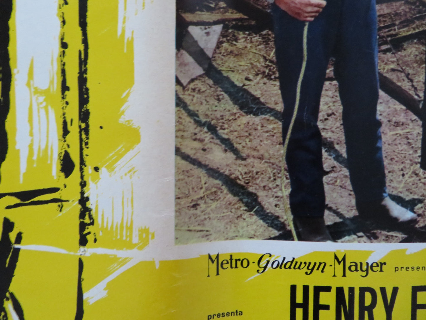 WELCOME TO HARD TIMES - A ITALIAN FOTOBUSTA POSTER HENRY FONDA JANICE RULE 1967