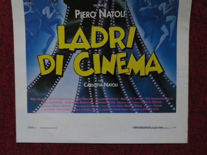 LADRI DI CINEMA ITALIAN LOCANDINA POSTER PIERO NATOLI JOANNA CHATTON 1994