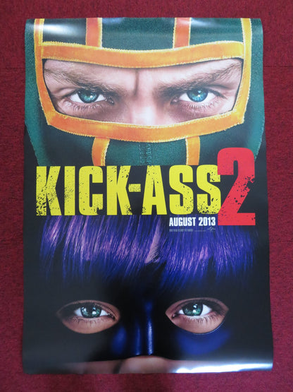 KICK-ASS 2 US ONE SHEET ROLLED POSTER AARON TAYLOR-JOHNSON C. GRACE MORETZ  2013