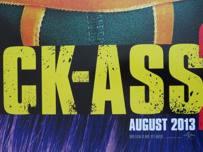 KICK-ASS 2 US ONE SHEET ROLLED POSTER AARON TAYLOR-JOHNSON C. GRACE MORETZ  2013