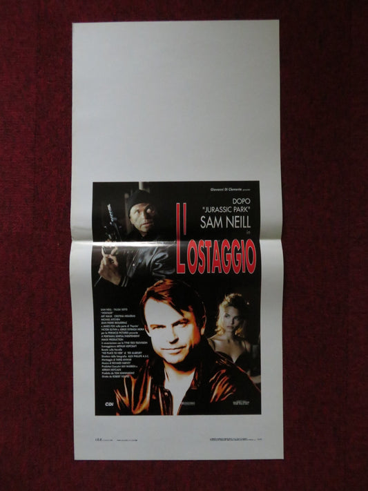 L'OSTAGGIO ITALIAN LOCANDINA POSTER SAM NEILL TALISA SOTO 1992