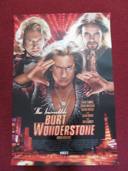 THE INCREDIBLE BURT WONDERSTONE US ONE SHEET ROLLED POSTER STEVE CARELL 2013