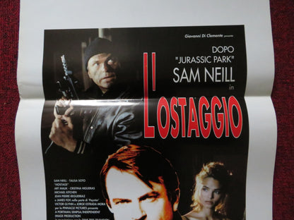 L'OSTAGGIO ITALIAN LOCANDINA POSTER SAM NEILL TALISA SOTO 1992