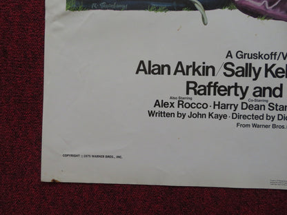 RAFFERTY AND THE GOLD DUST TWINS FOLDED US ONE SHEET POSTER ALAN ARKIN 1975