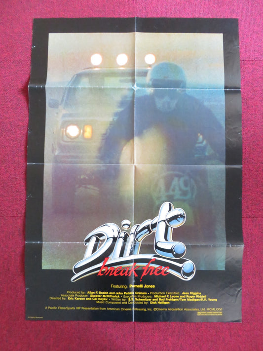 DIRT- B FOLDED US ONE SHEET POSTER BOBBY FERRO BILLY FUENTES 1979