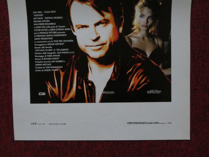 L'OSTAGGIO ITALIAN LOCANDINA POSTER SAM NEILL TALISA SOTO 1992