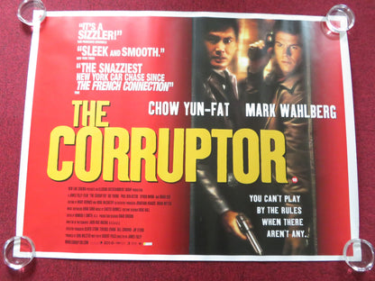 THE CORRUPTOR UK QUAD (30"x 40") ROLLED POSTER MARK WAHLBERG CHOW YUN-FAT 1999