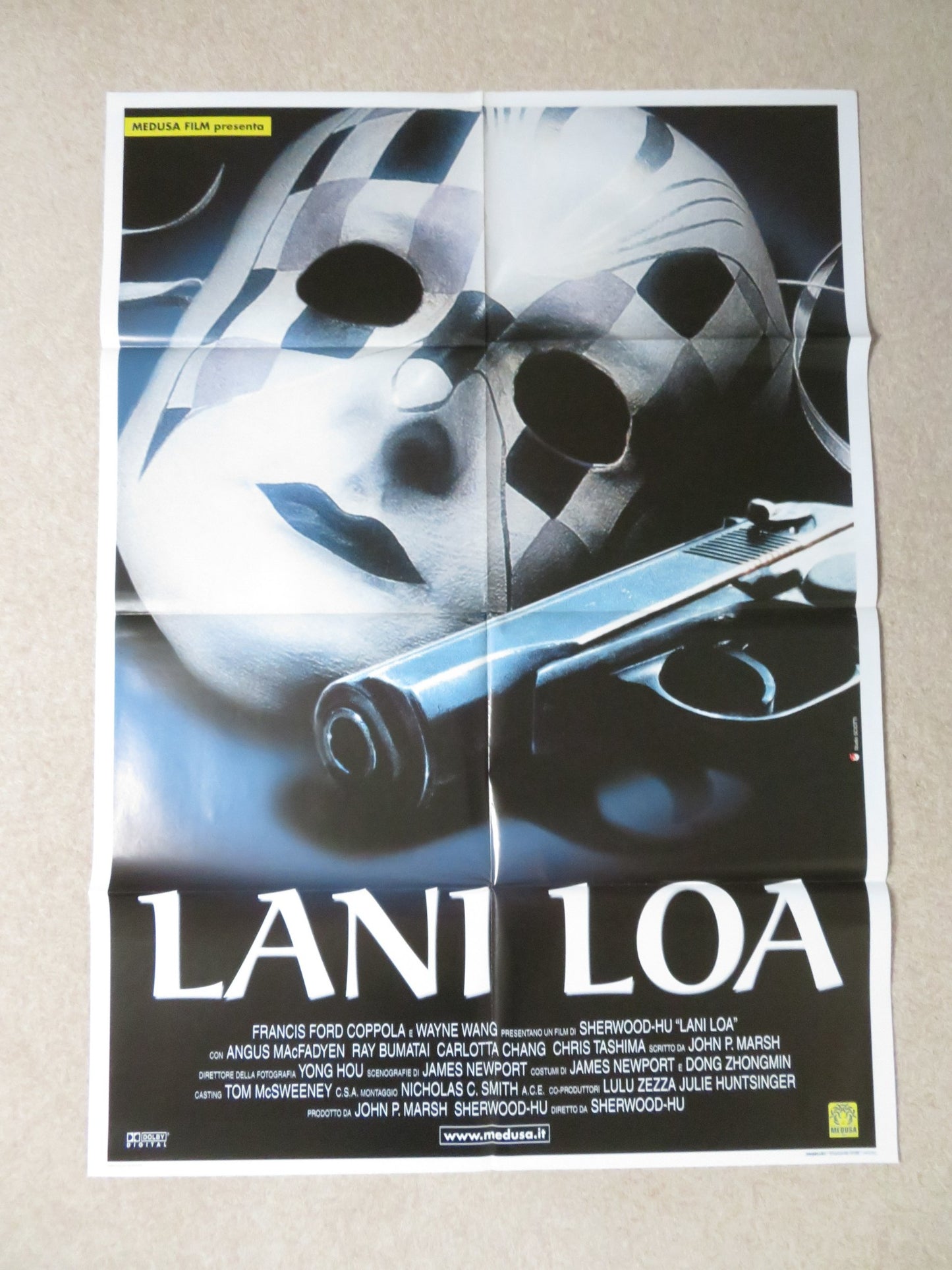 LANI LOA ITALIAN 2 FOGLIO POSTER ANGUS MACFAYDEN CARLOTTA CHANG 1998