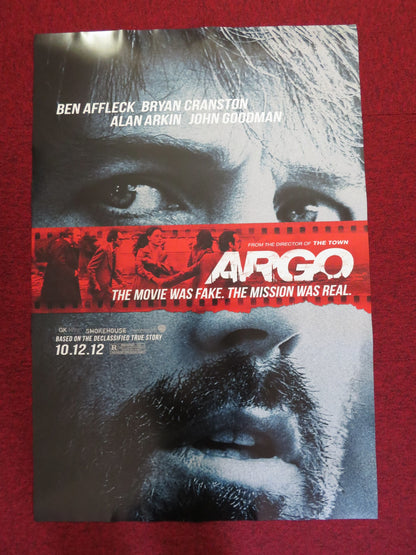 ARGO US ONE SHEET ROLLED POSTER BEN AFFLECK BRYAN CRANSTON 2012