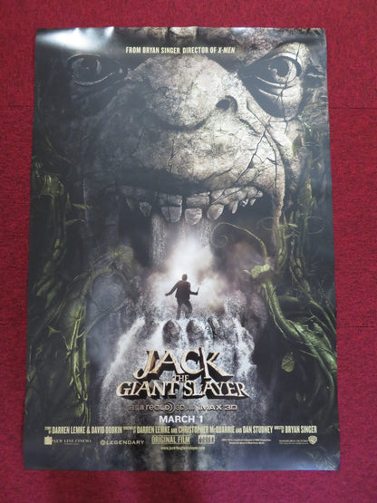 JACK THE GIANT SLAYER US ONE SHEET ROLLED POSTER NICHOLAS HOULT E.MCGREGOR  2013