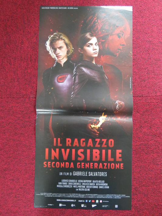 THE INVISIBLE BOY ITALIAN LOCANDINA POSTER LUDOVICO GIRARDELLO V GOLINO 2014