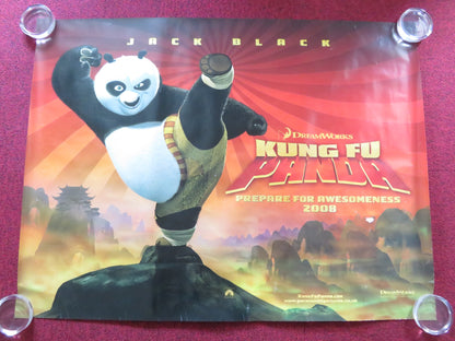 KUNG FU PANDA UK QUAD ROLLED POSTER JACK BLACK DUSTIN HOFFMAN 2008