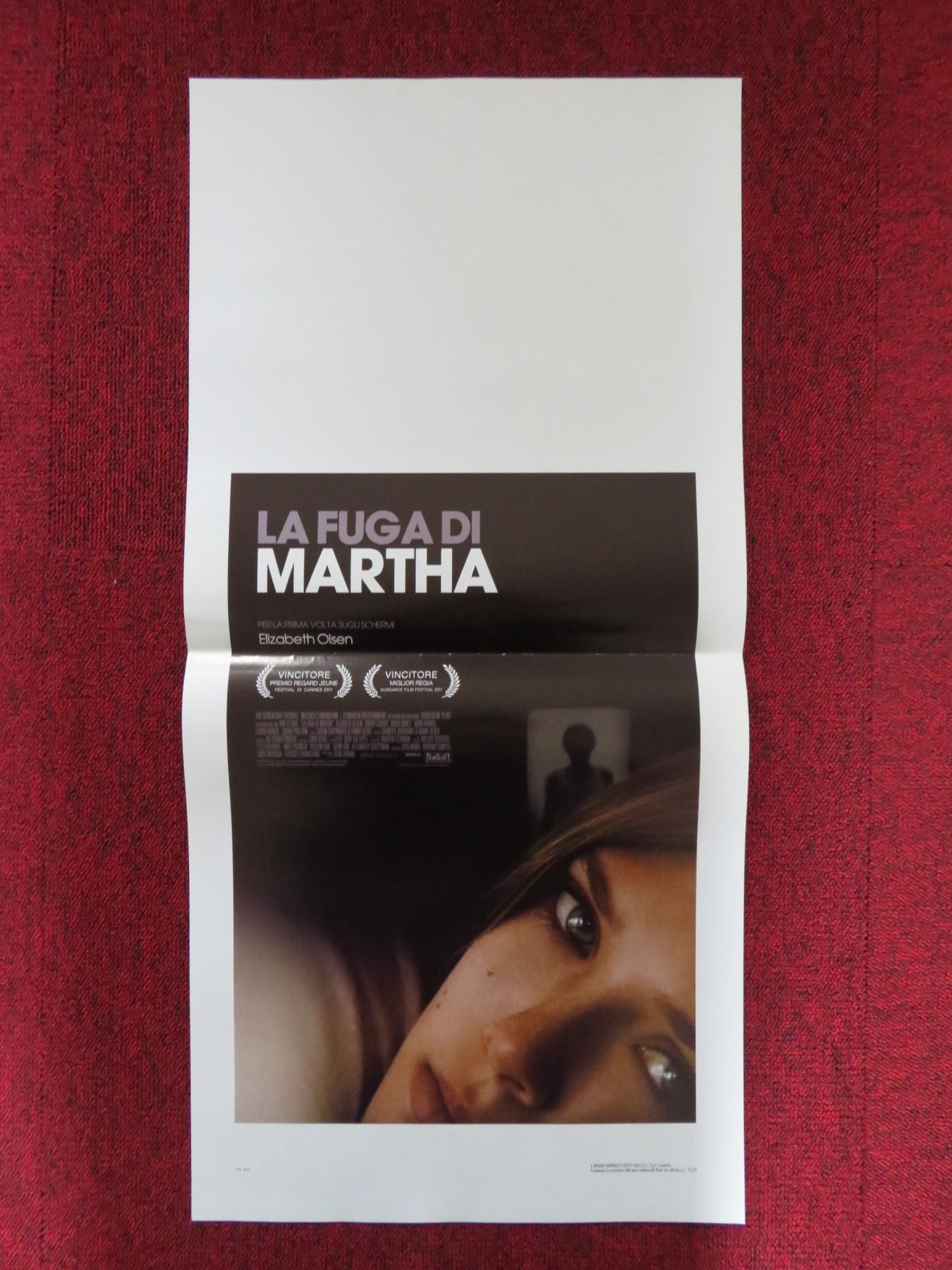 MARTHA MARCY MAY MARLENE ITALIAN LOCANDINA POSTER ELIZABETH OLSEN 2011