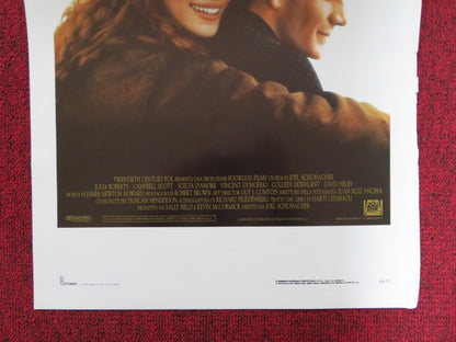 DYING YOUNG ITALIAN LOCANDINA POSTER JULIA ROBERTS CAMPBELL SCOTT 1991