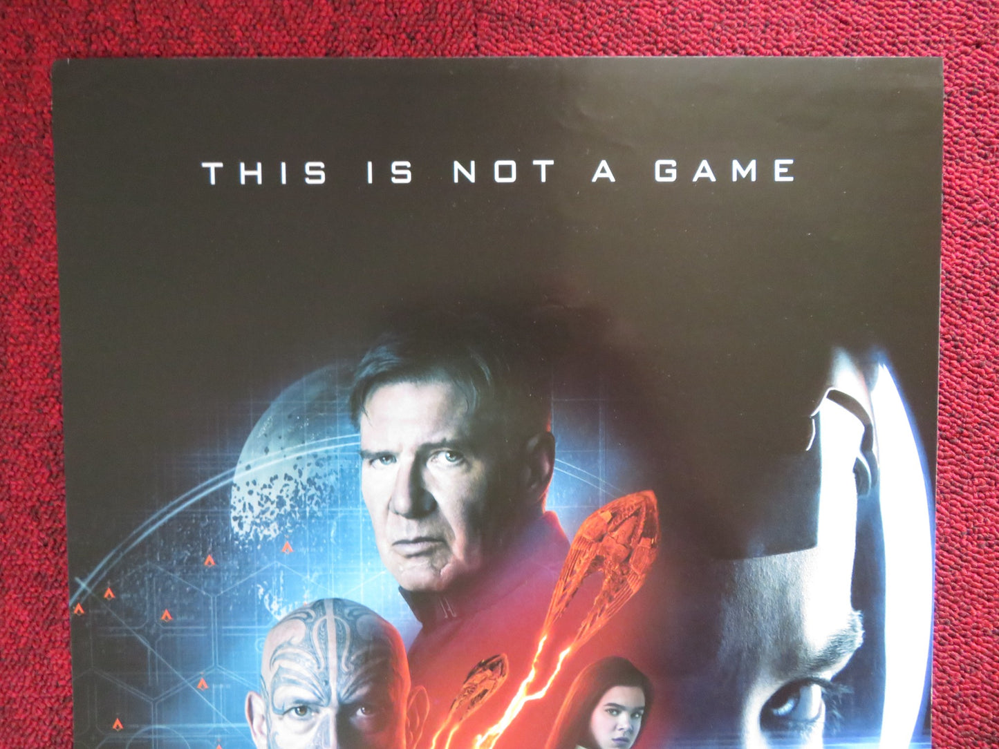 ENDER'S GAME ITALIAN LOCANDINA POSTER HARRISON FORD ASA BUTTERFIELD 2013