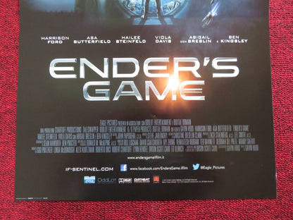 ENDER'S GAME ITALIAN LOCANDINA POSTER HARRISON FORD ASA BUTTERFIELD 2013