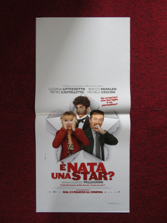 E NATA UNA STAR? ITALIAN LOCANDINA POSTER LUCIANA LITTIZZETTO ROCCO PAPALEO 2012