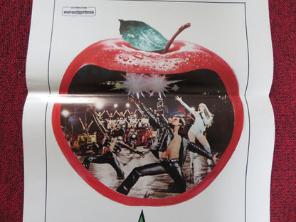 THE APPLE ITALIAN LOCANDINA POSTER ALLAN LOVE CATHERINE MARY STEWART 1980