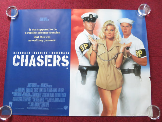 CHASERS UK QUAD (30"x 40") ROLLED POSTER TOM BERENGER ERIKA ELENIAK 1994