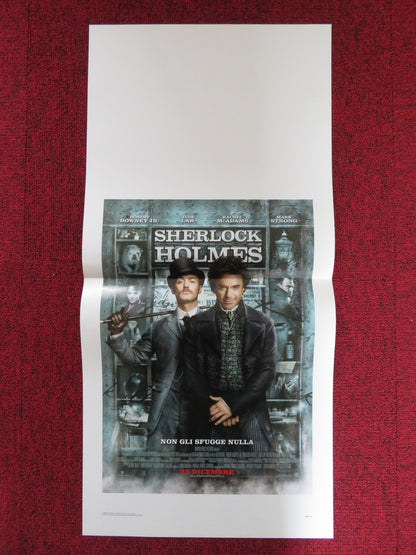 SHERLOCK HOLMES ITALIAN LOCANDINA POSTER ROBERT DOWNEY JR. JUDE LAW 2009