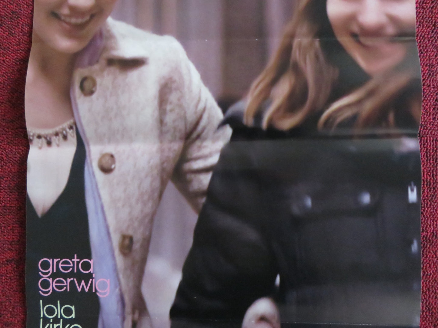 MISTRESS AMERICA ITALIAN LOCANDINA POSTER GRETA GERWIG LOLA KIRKE 2015