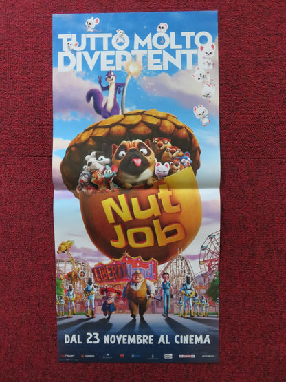 THE NUT JOB ITALIAN LOCANDINA POSTER WILL ARNETT BRENDAN FRASER 2014