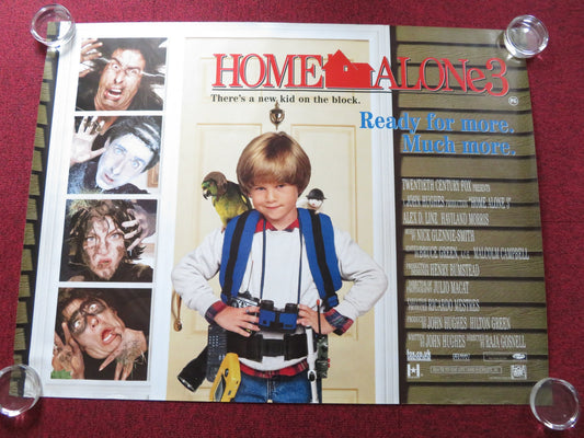 HOME ALONE 3 UK QUAD (30"x 40") ROLLED POSTER ALEX D. LINZ OLEK KRUPA 1997