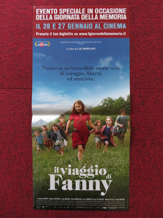 IL VIAGGIO DI FANNY ITALIAN LOCANDINA POSTER LEONIE SOUCHAUD FANTINE HARDUIN '16