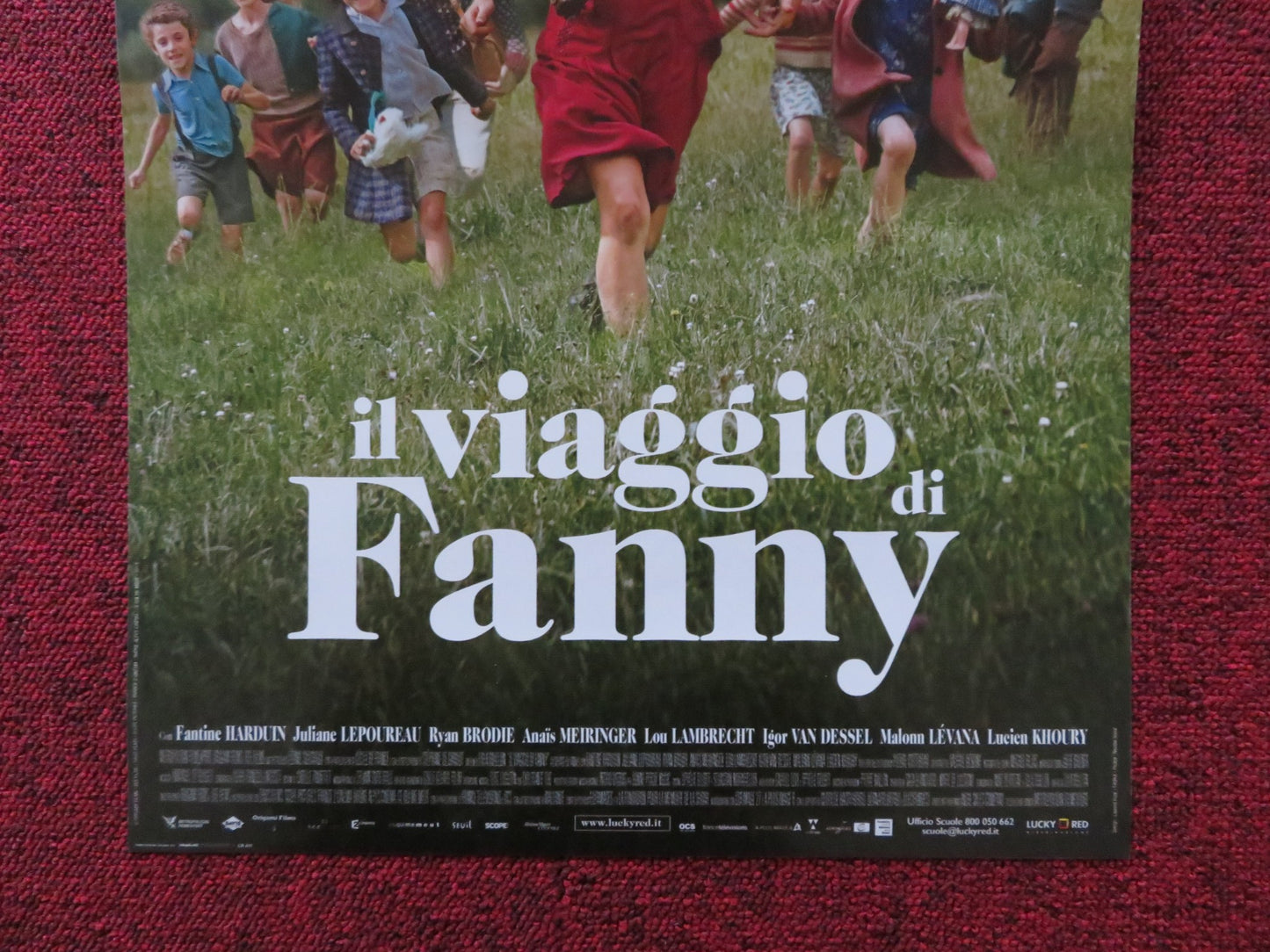 IL VIAGGIO DI FANNY ITALIAN LOCANDINA POSTER LEONIE SOUCHAUD FANTINE HARDUIN '16