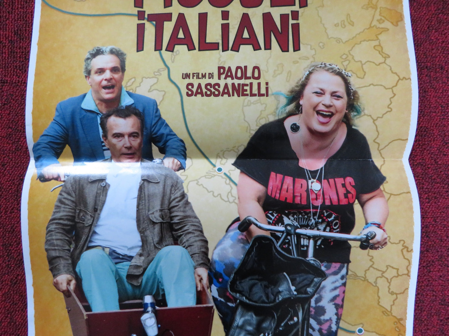 DUE PICCOLI ITALIANI ITALIAN LOCANDINA POSTER PAOLO SASSANELLI F. COLELLA 2018