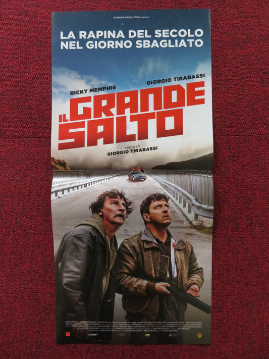 IL GRANDE SALTO ITALIAN LOCANDINA POSTER RICKY MEMPHIS GIORGIO TIRABASSI 2019