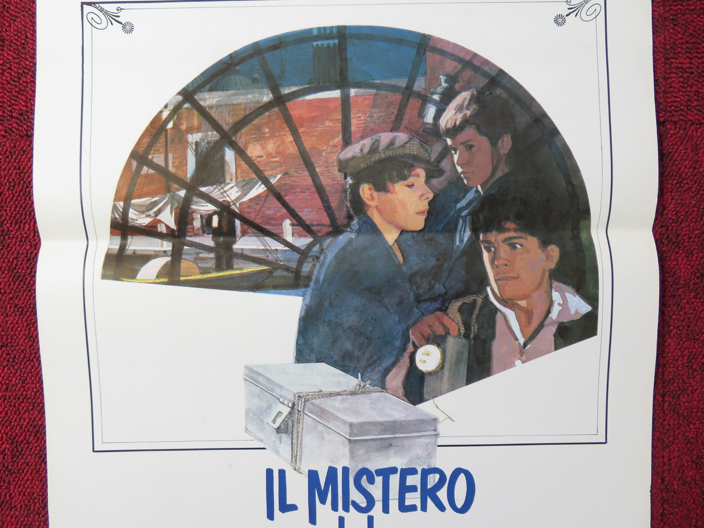 IL MISTERO DEL MORCA ITALIAN LOCANDINA POSTER GOGO BIANCHI FILIPPO BOCALON 1984